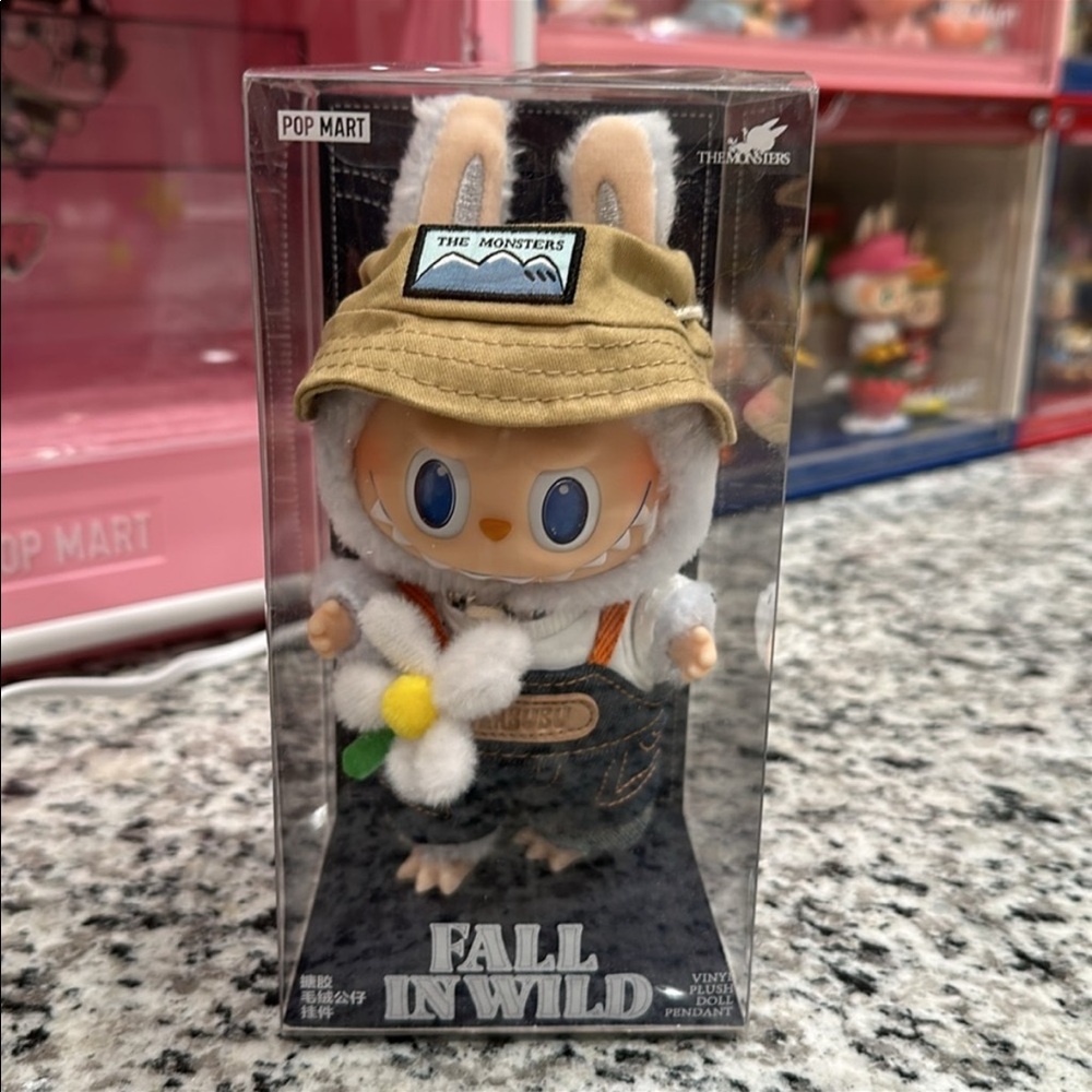 Brand New Labubu FALL IN WILD SERIES-Vinyl Plush Doll Pendant